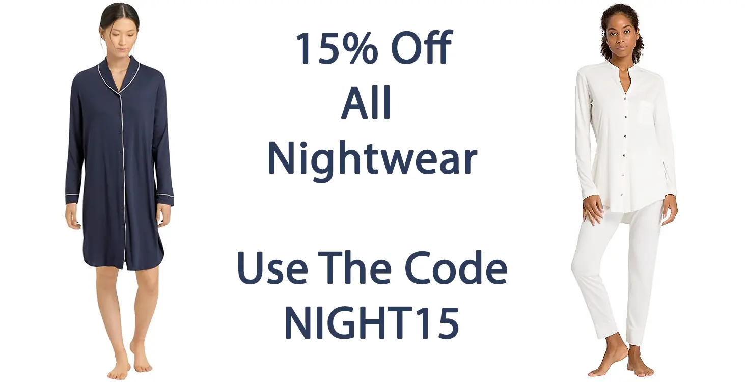 15% Off Nightwear Code:NIGHT15