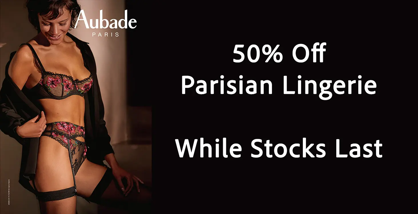 50% Off All Aubade Bras And Briefs